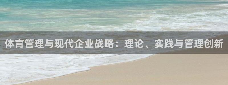 必一体育下载一样吗：体育管理与现代企业战略：理论、实践与管理