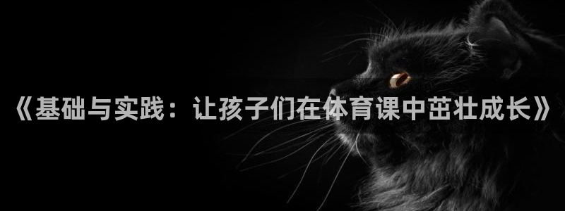 必一体育app官方网站：《基础与实践：让孩子们在体育课中茁壮