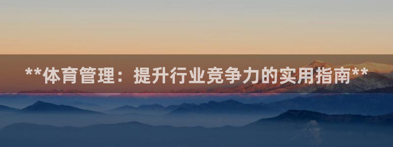 必一体育bsport下载