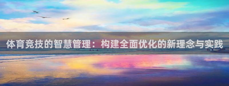 必一体育官方网站入口：体育竞技的智慧管理：构建全面优化的新理